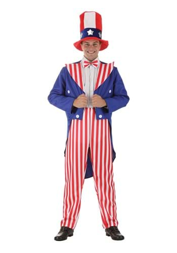 Adult Deluxe Uncle Sam Costume