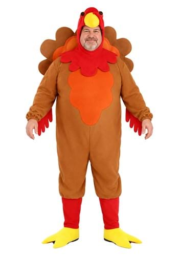 Plus Size Perky Turkey Costume UPD 1