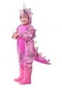 Girls Pink A Saurus Rex Costume