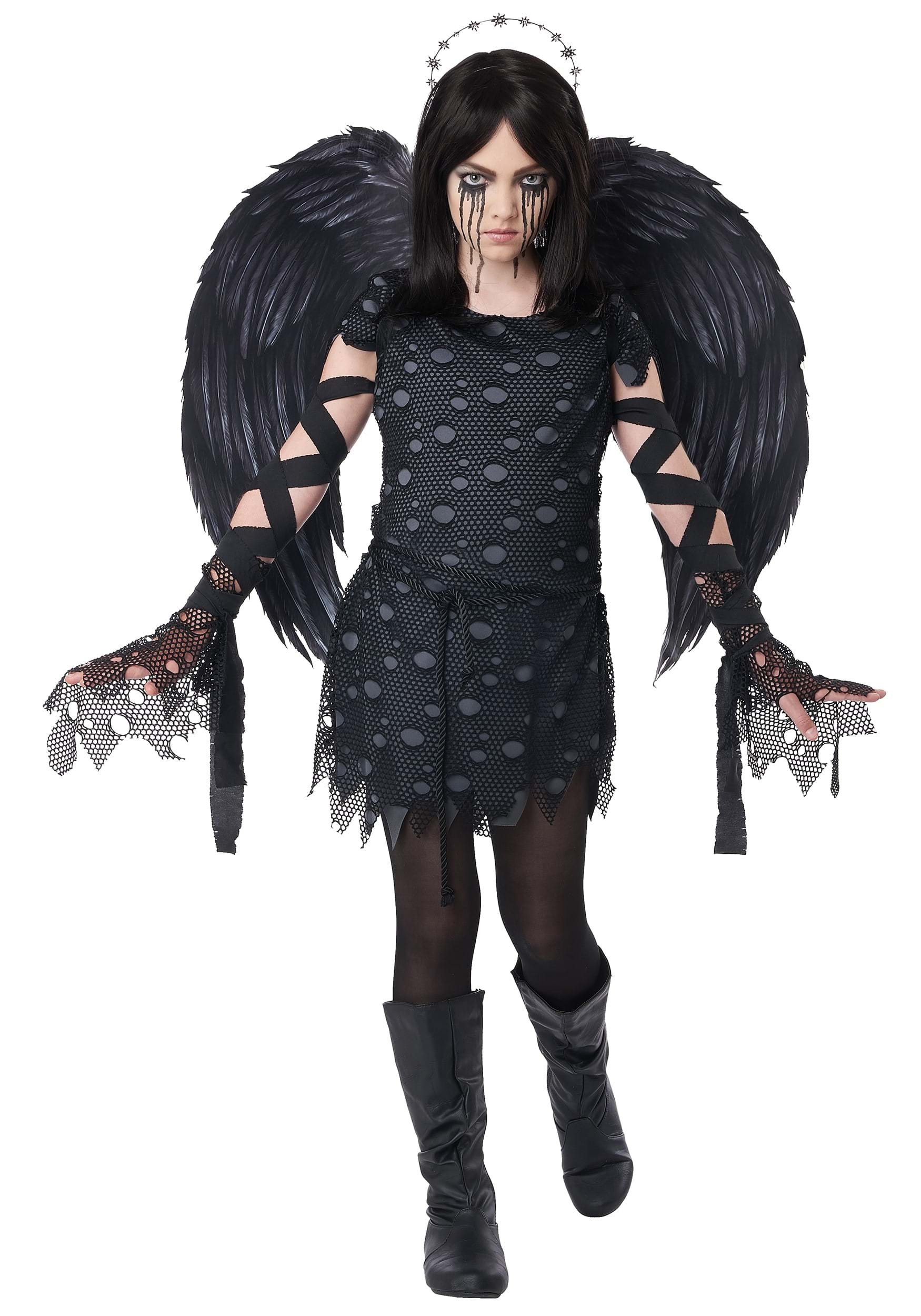 Angel Of Darkness Girl's Costume