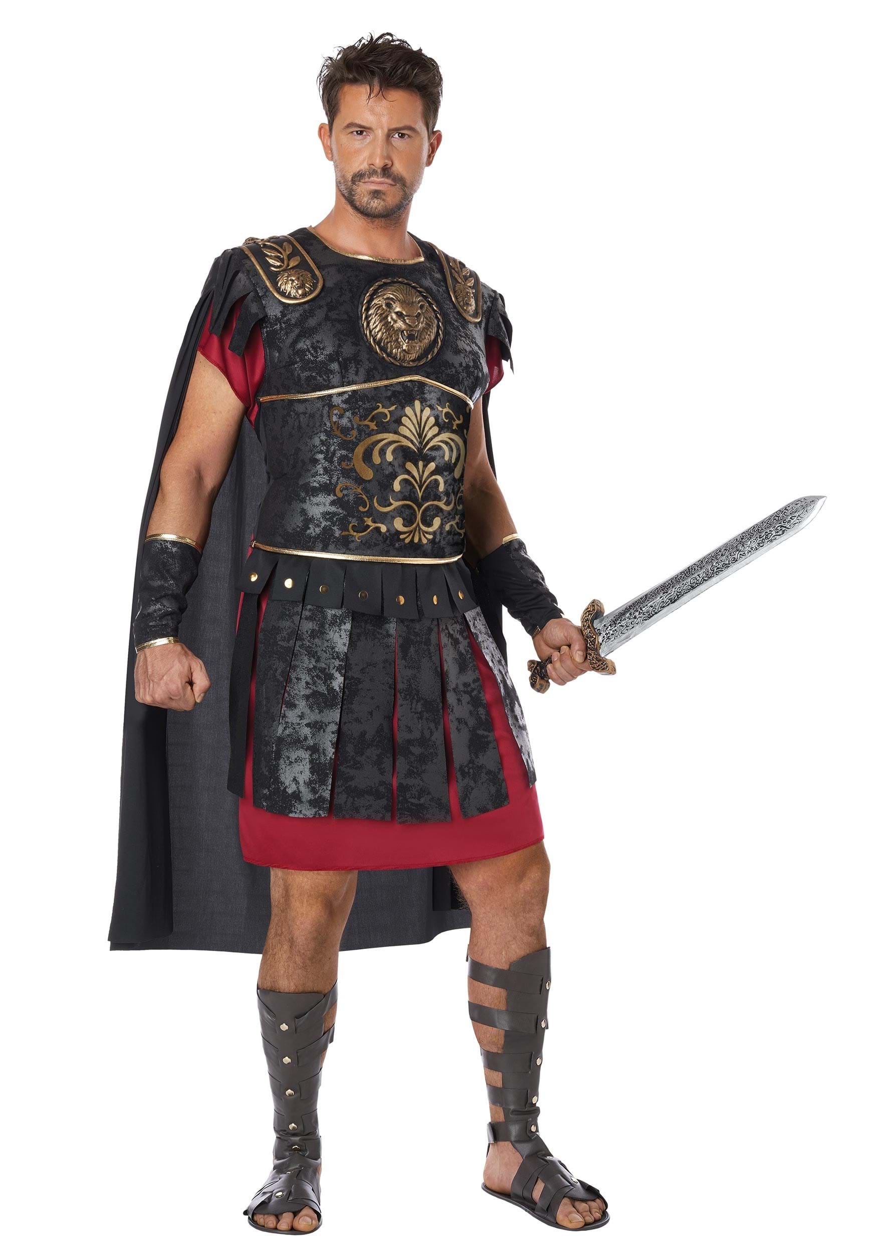 Plus Size Roman Warrior Men's Costume