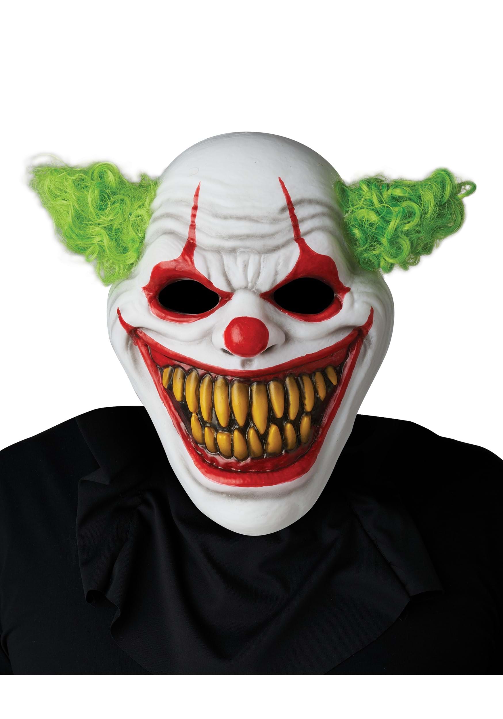 scary clown head mask