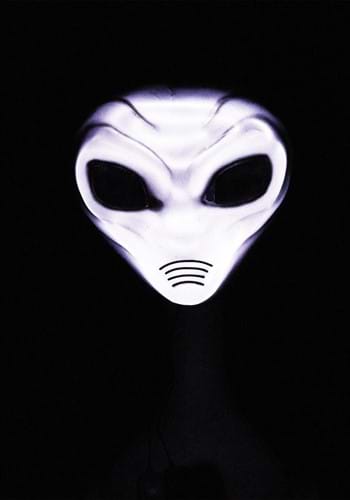 Adult Grey Alien Light Up Mask