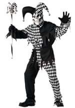 Psycho Jester Black and White Costume Cane Alt 1