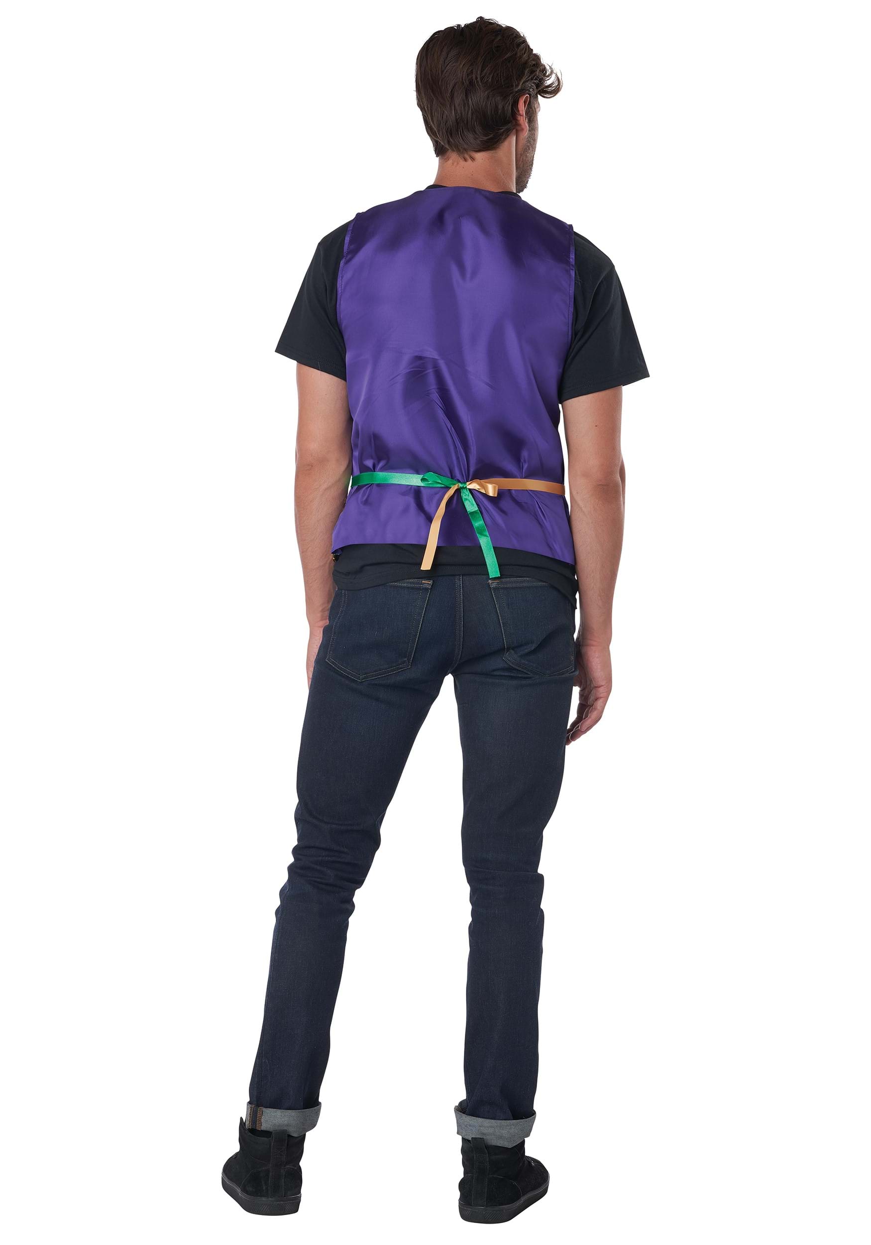 Sequined Men's Carnival Vest Set