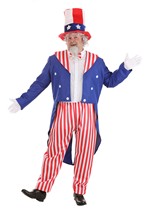 Plus Size Deluxe Uncle Sam Costume Alt 5