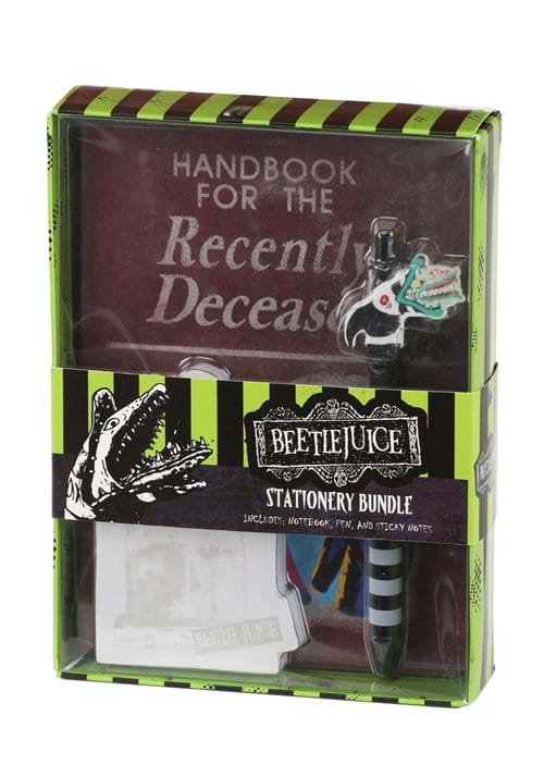 Handbook for the Recently Deceased Notebook Beetlejuice Set ...