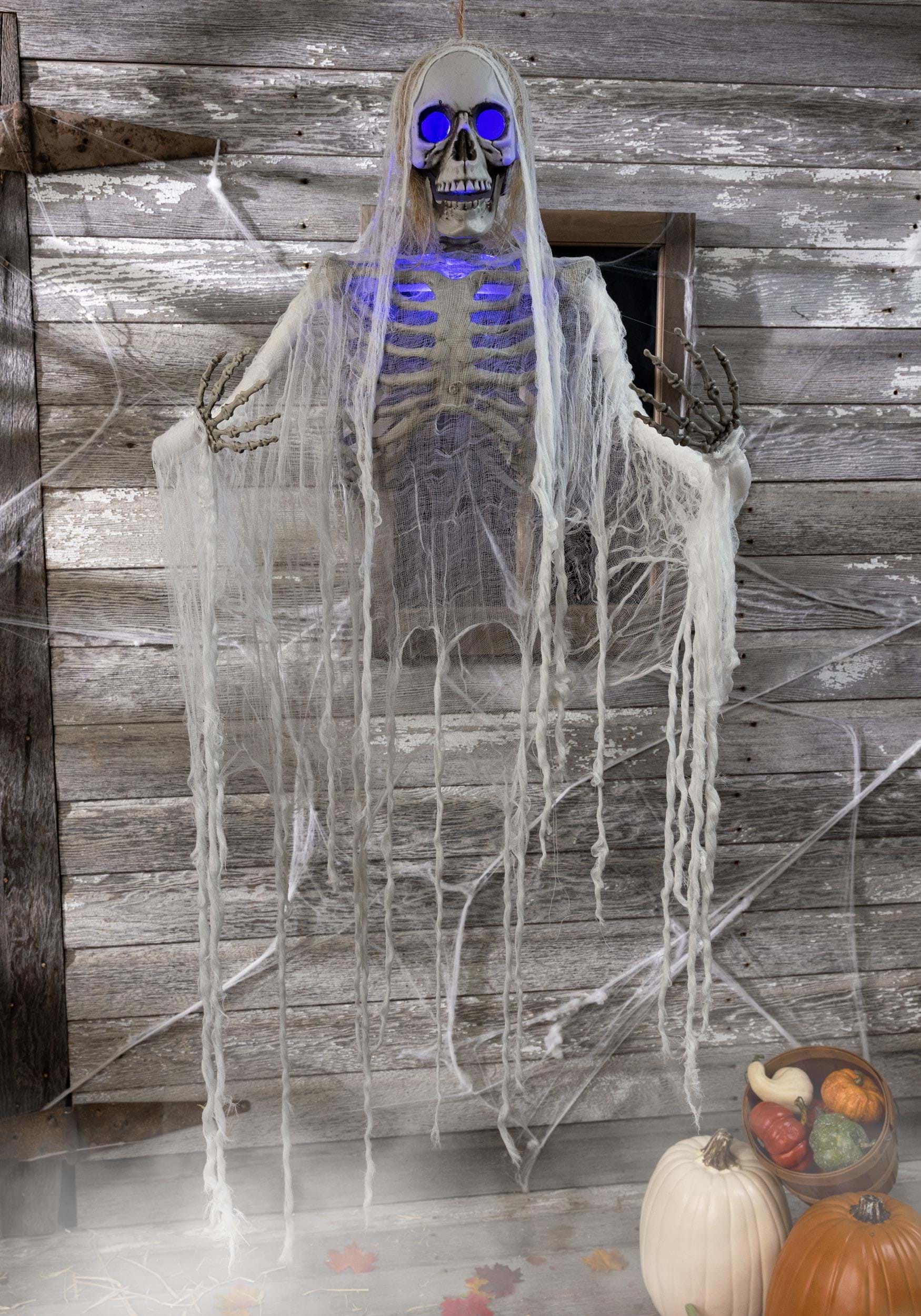 Image of Halloween Haunted Hanging Skeleton