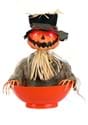 Candy Bowl with Animated Pumpkin Scarecrow Alt 1