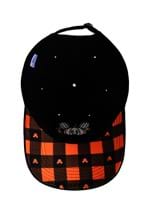 Mickey Mouse Jack-O-Lantern Hat with Plaid Underbrim Alt 1