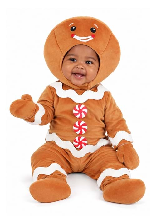 Infant Gingerbread Cookie Costume New Main
