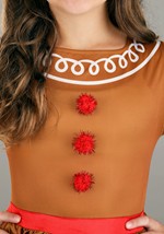 Girl's Gingerbread Costume Dress Alt 2