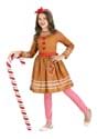 Girls Gingerbread Costume Dress