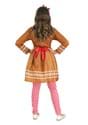 Girls Gingerbread Costume Dress Alt 1