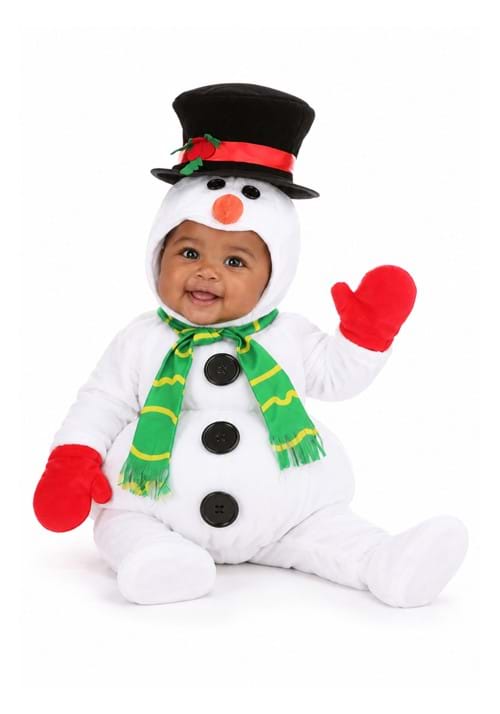 Infant Snowbaby Bubble Costume New Main