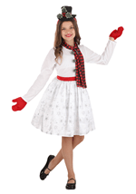 Kids Snowgirl Costume