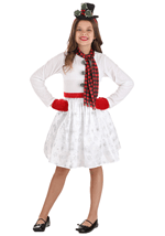 Kids Snowgirl Costume