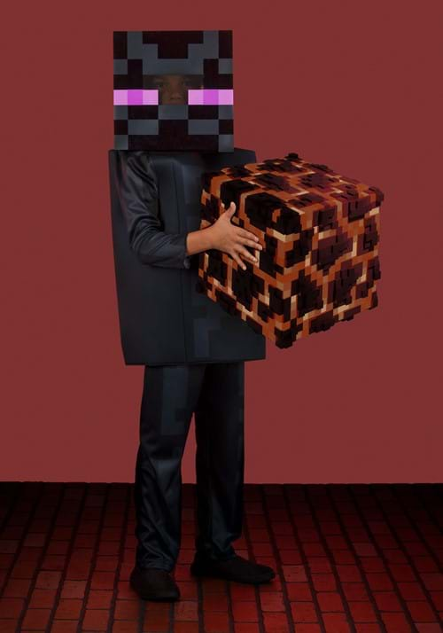 Deluxe Minecraft Child Enderman Costume