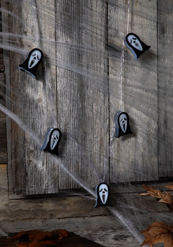 Ghost Face String Lights Decoration | String of 10 Lights