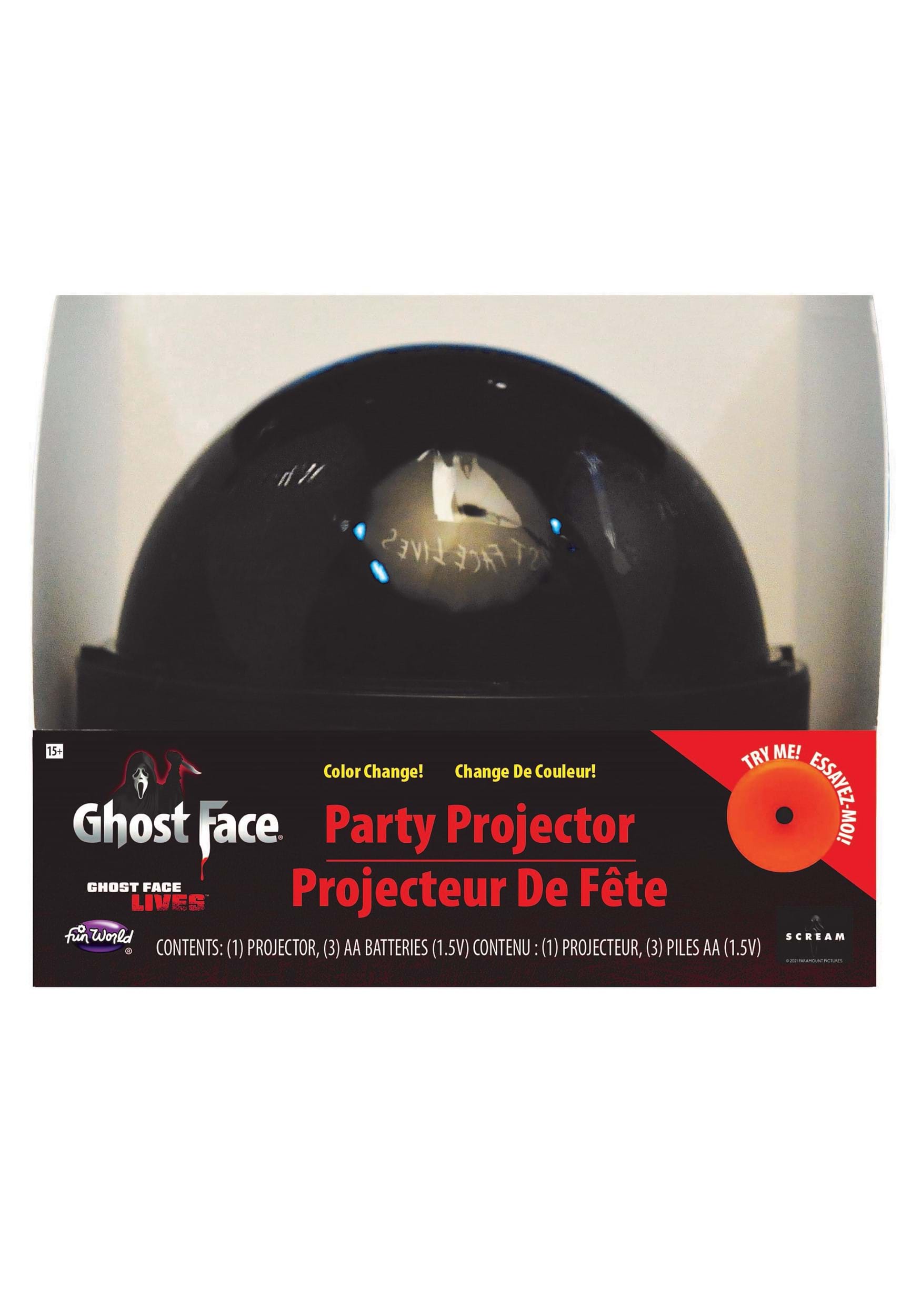 Party Projector Ghost Face Decoration