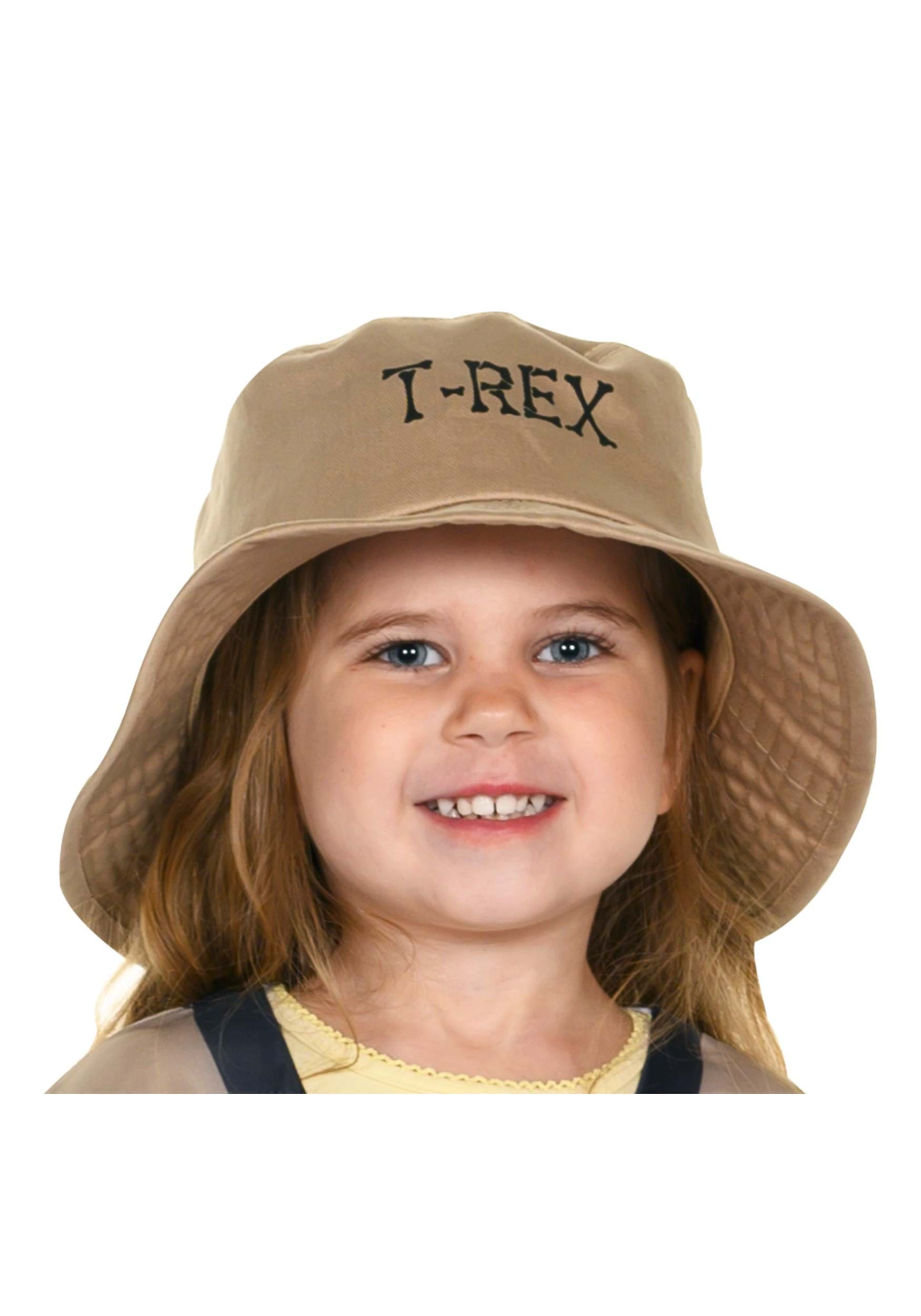 Sombrero de cubo de dinosaurio para niños Multicolor