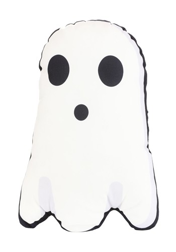 16-Inch My Friendly White Ghost Plush Pillow | Halloween Pillows