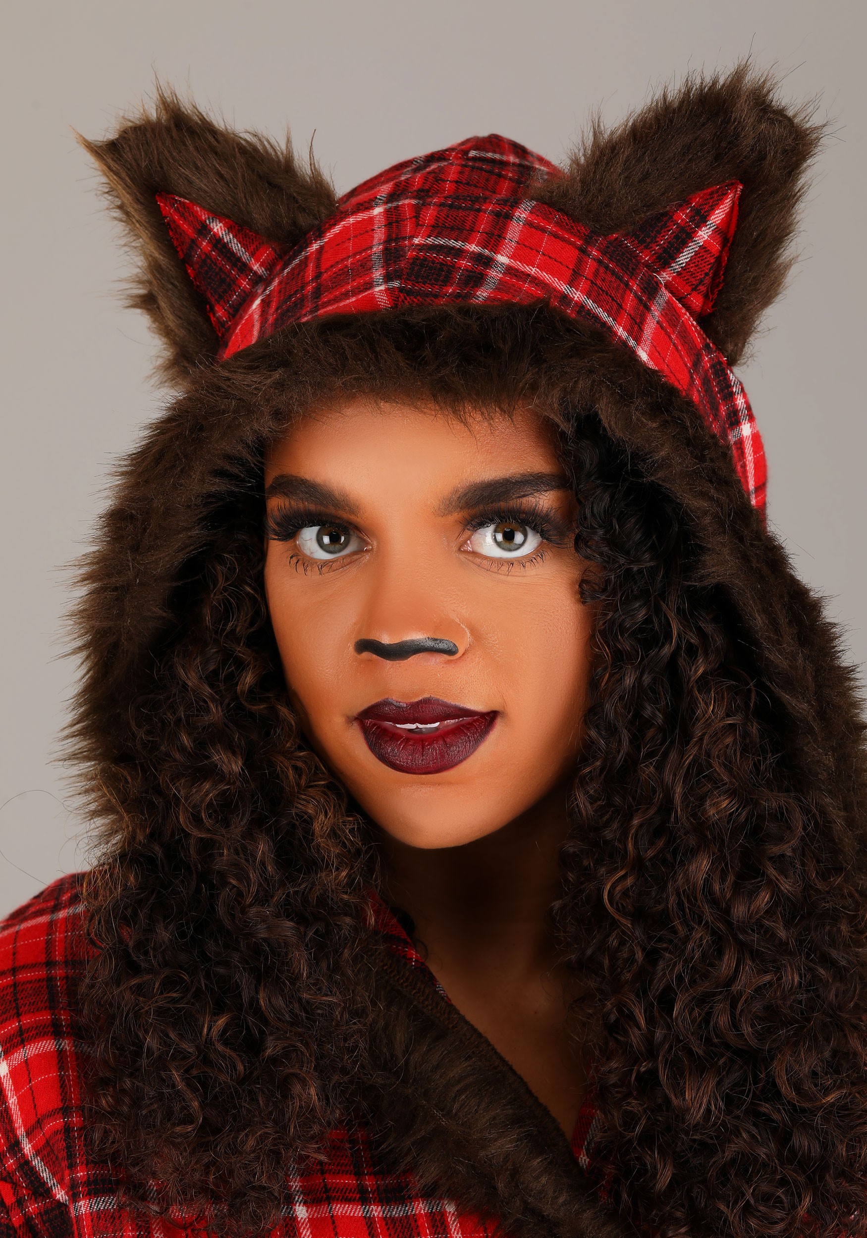 Plus Size Women's Werewolf Coat Costume | Storybook & Fairytale Costumes