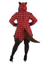 Plus Size Women's Werewolf Coat Costume Alt 5