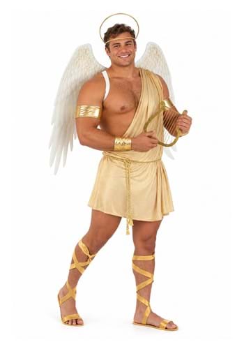Mens Plus Size Sexy Angel Costume New Main