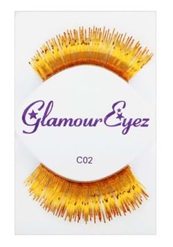 Gold Glamour Eyelashes
