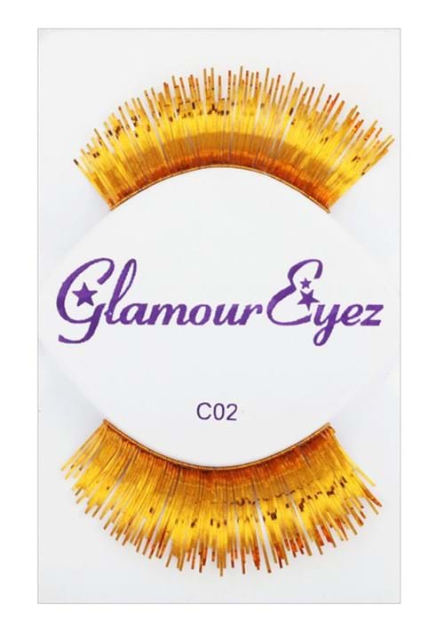 Gold Glamour Eyelashes