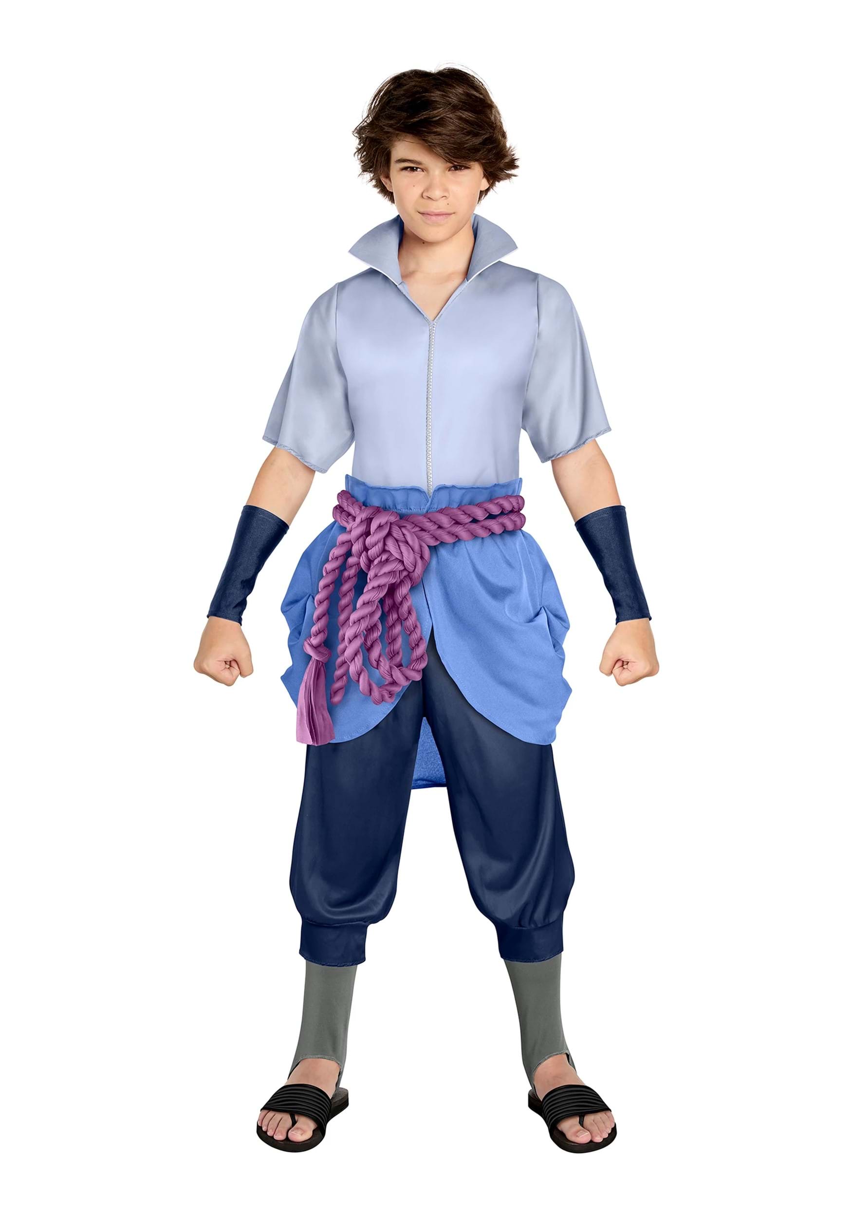 Anime cosplay Uchiha Sasuke Cosplay Kid's suit Costume Halloween