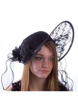 Black Lace Derby Hat