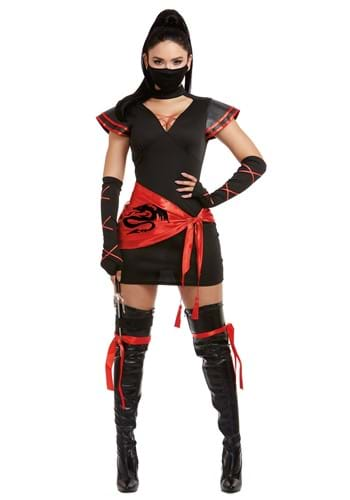 Girl's Lightning Ninja Costume