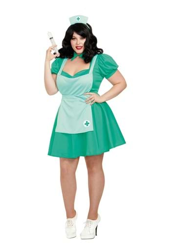 Women's Plus Size Nursie Costume