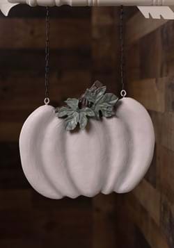 10" Inch Whitewashed Pumpkin Arrow Figure