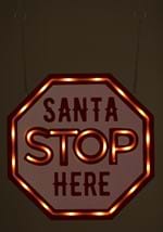 10 Inch LED Santa Stop Here Arrow Sign Alt 1