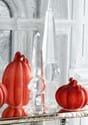 Set of 3 Red Mercury Glass LED Pumpkins Alt 1