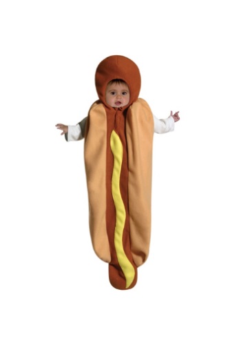 Baby Hotdog Bunting  Costume , Funny Halloween Baby Costume