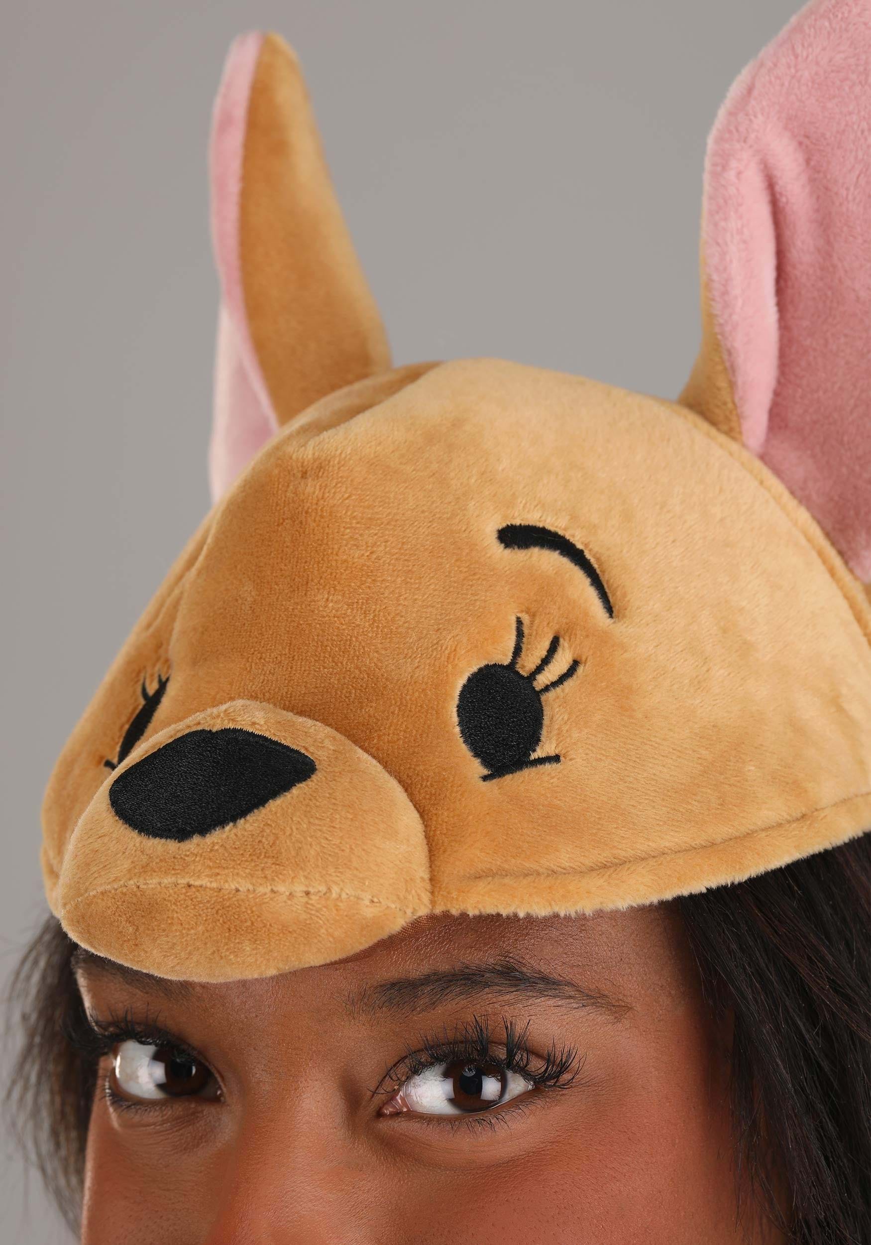 Kanga Face Headband Costume