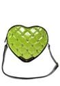 Frank Studded Quilted Patent Glitter Heart Purse Alt 1