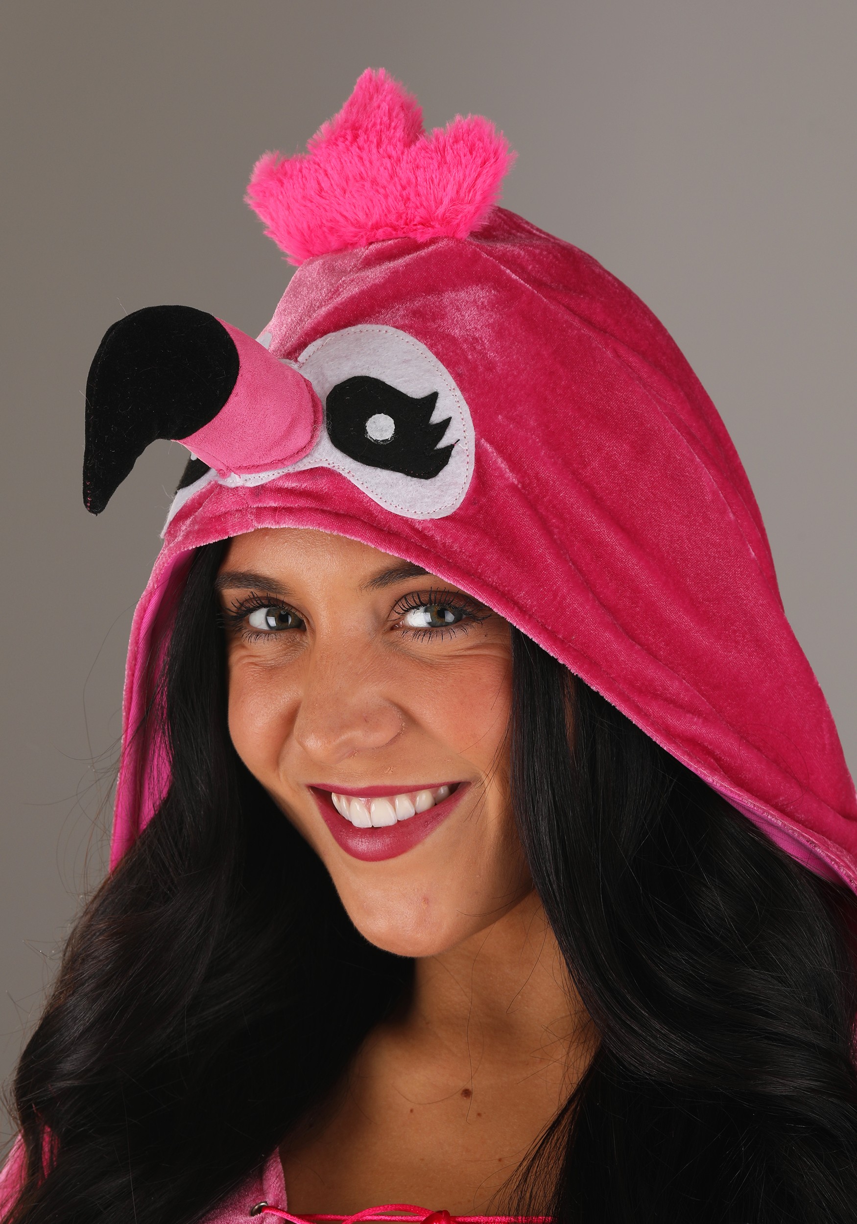 Plus Size Women's Feisty Flamingo Costume | Adult Bird Costumes