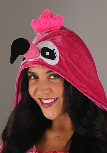 Plus Size Women's Feisty Flamingo Costume | Adult Bird Costumes