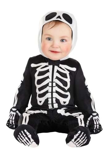 Infant Snuggly Skeleton Costume
