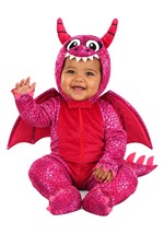 Infant Magenta Dragon Costume Alt 2