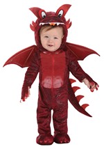 Infant Red Dragon Costume Alt 2