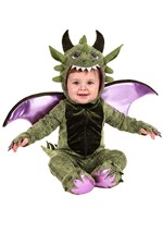 Infant Green Dragon Costume Alt 3