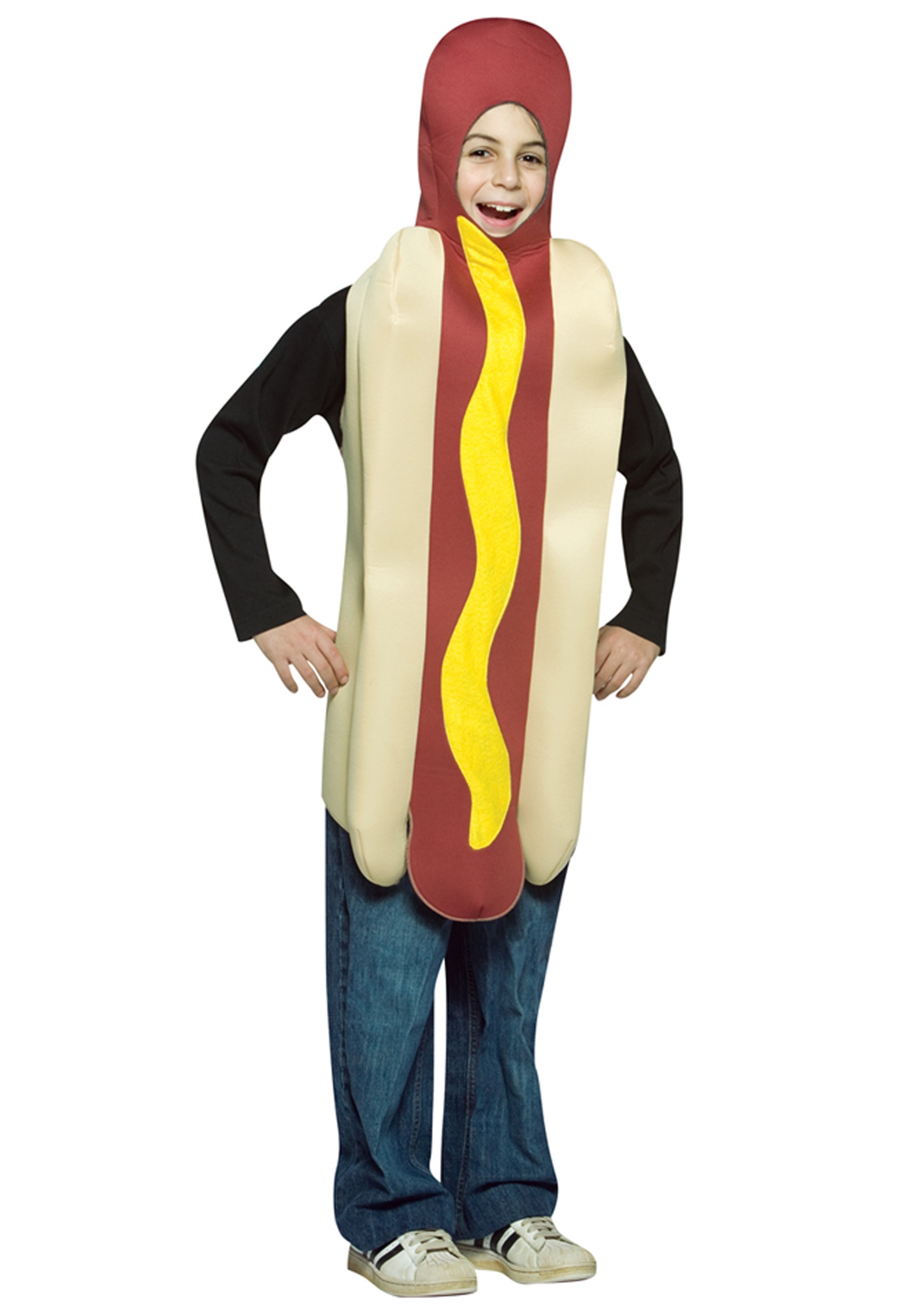 Disfraz de hot dog para niños Multicolor