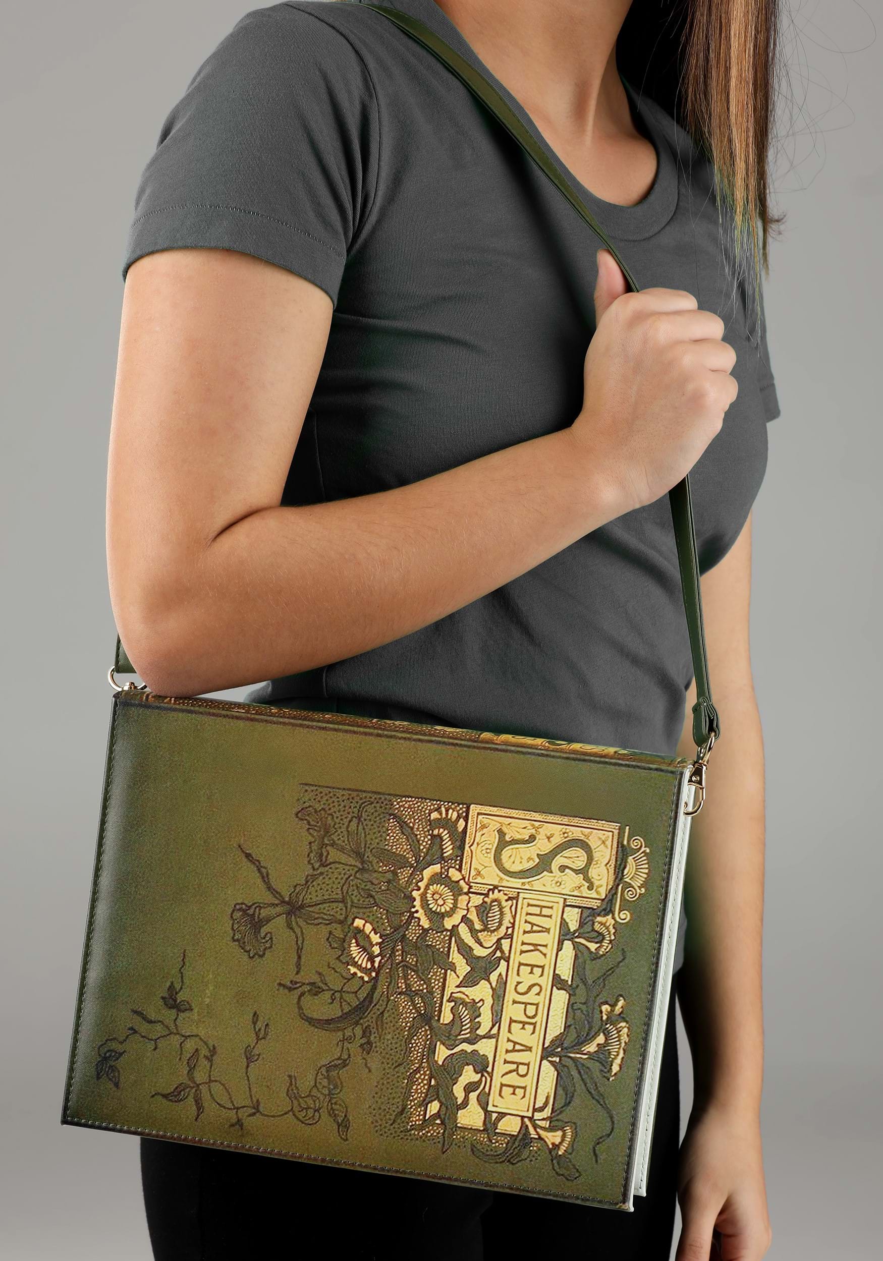 Shakespeare Book Costume Bag , Historical Accessories