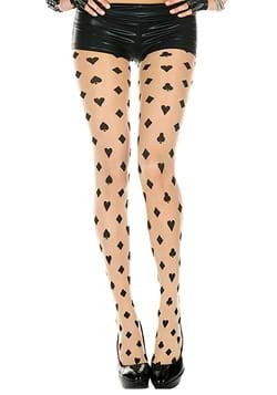 Womens Card Suit Tights